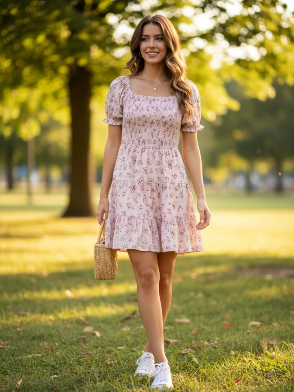 NWT pink dress Jr. Lg